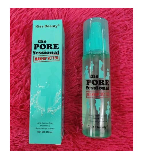 Kiss Beauty The POREfessional Makeup Setter Long-Lasting Stay Hydrating 110ml